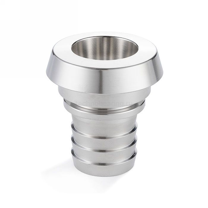 Конический штуцер под рукав DIN 11851 DN100 нерж. 316 TL100CONSS TITAN LOCK