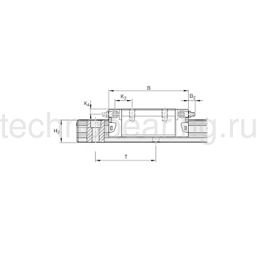 Каретка CS KWD-020-SNS-C1-N-1 Bosch Rexroth