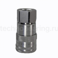 БРС серия C, ISO 16028, розетка, нерж. сталь 304, 1/2in TL4CF-S TITAN LOCK