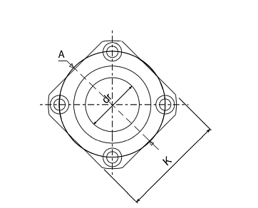Линейный подшипник LMEK40-UU ISKRA