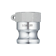 Камлок алюминиевый тип А ниппель, внутр. резьба BSP 1", TL100AAL TITAN LOCK — сопутствующий товар